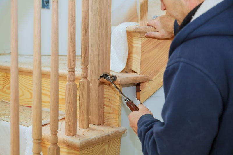 Wood Handrail Repair in Alpharetta, GA